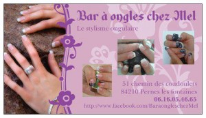 Bar a ongles chez Mel