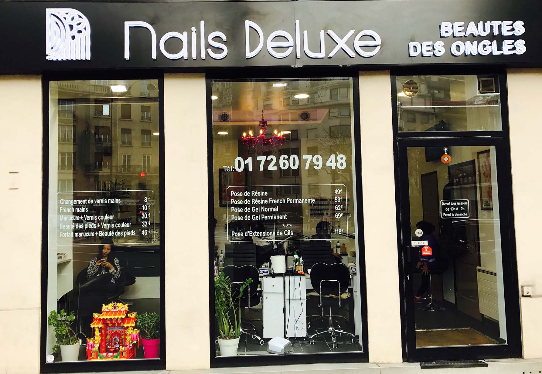 Nails Deluxe Paris 75017 Nail bar, bar à ongles